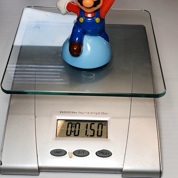 Nintendo Mario Super Mario Bros Figure Toys McDonalds 4" Untested - Picture 6 of 6